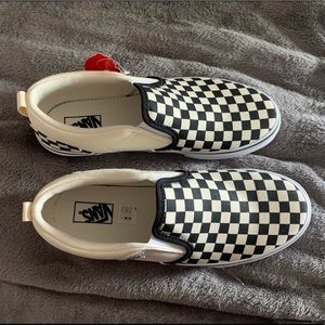 Black and White Checkered Vans